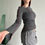 Thumbnail: asymmetric cop copin e tee grey