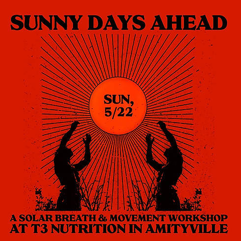 Sunny Days Ahead- IN PERSON TICKET