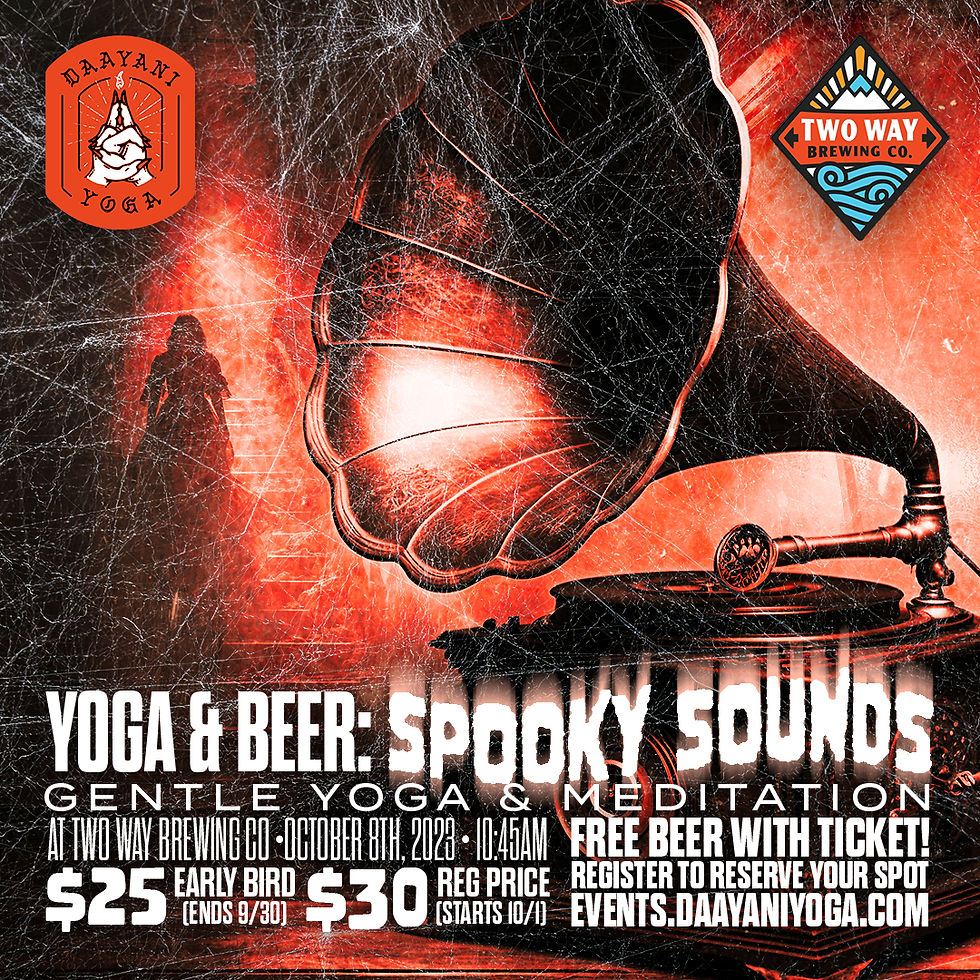 Yoga & Beer: Spooky Sounds at Two Way Brewing Co.