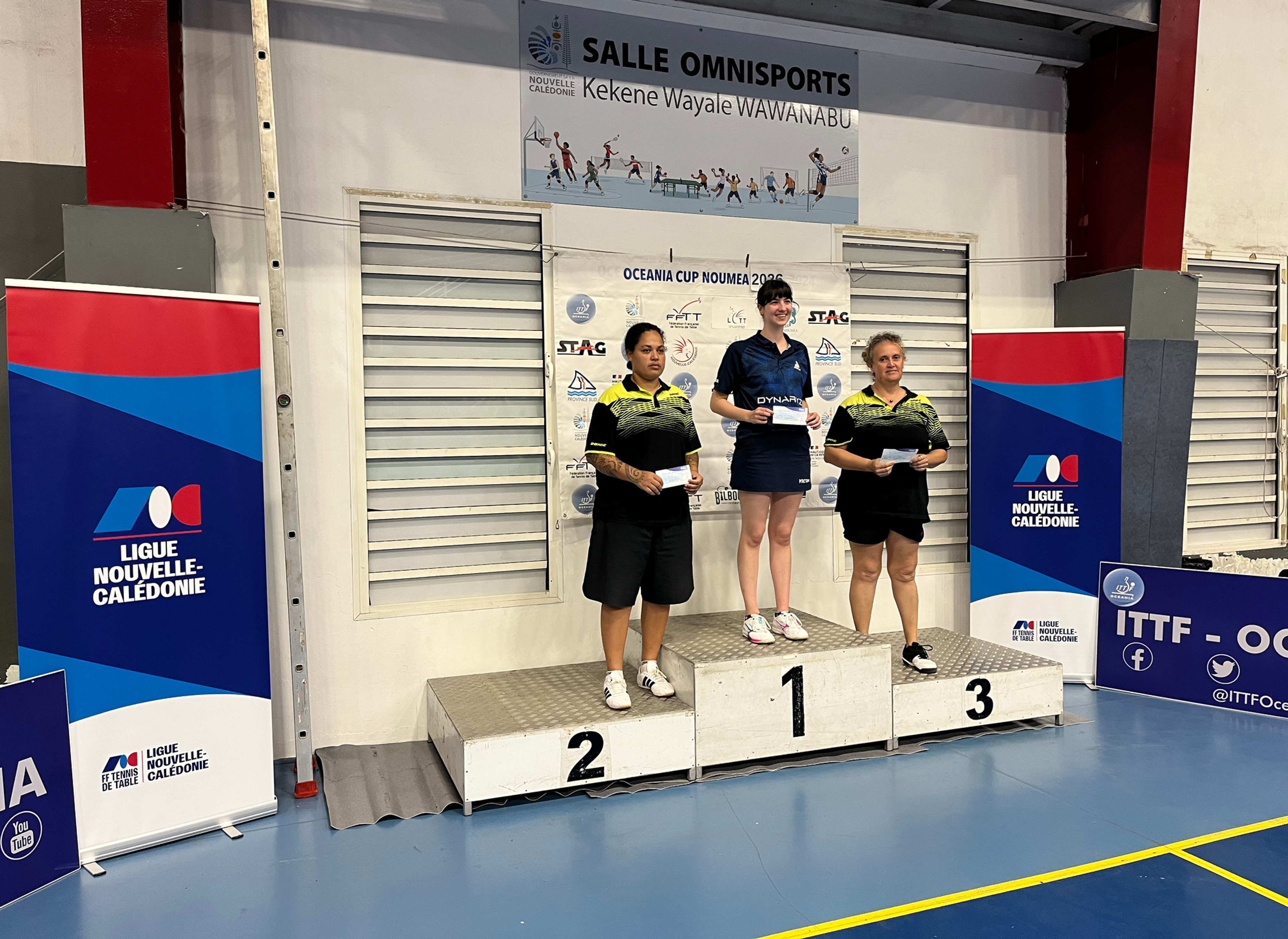 Podium Open Dames