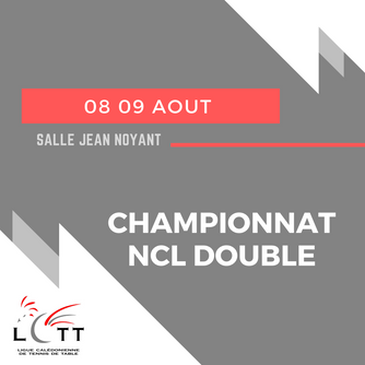 Championnat NCL Double : inscriptions !