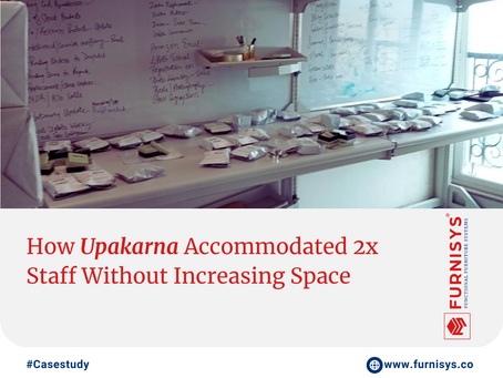 How Upakarna Accommodated 2x Staff Without Increasing Space
