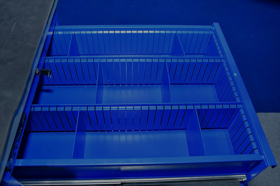 Image of Drawer Partition in a Cabinet