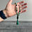 Thumbnail: Heart Chakra Wrist Mala - Rose Quartz, Moss Agate,Amazonite