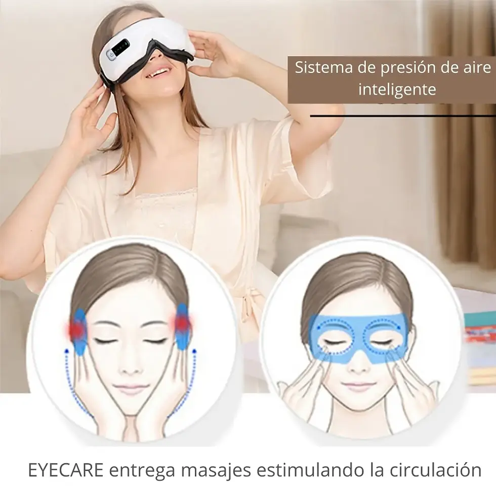 Miniatura: Masajeador De Ojos Masajeador Inalámbrico Facial Termico