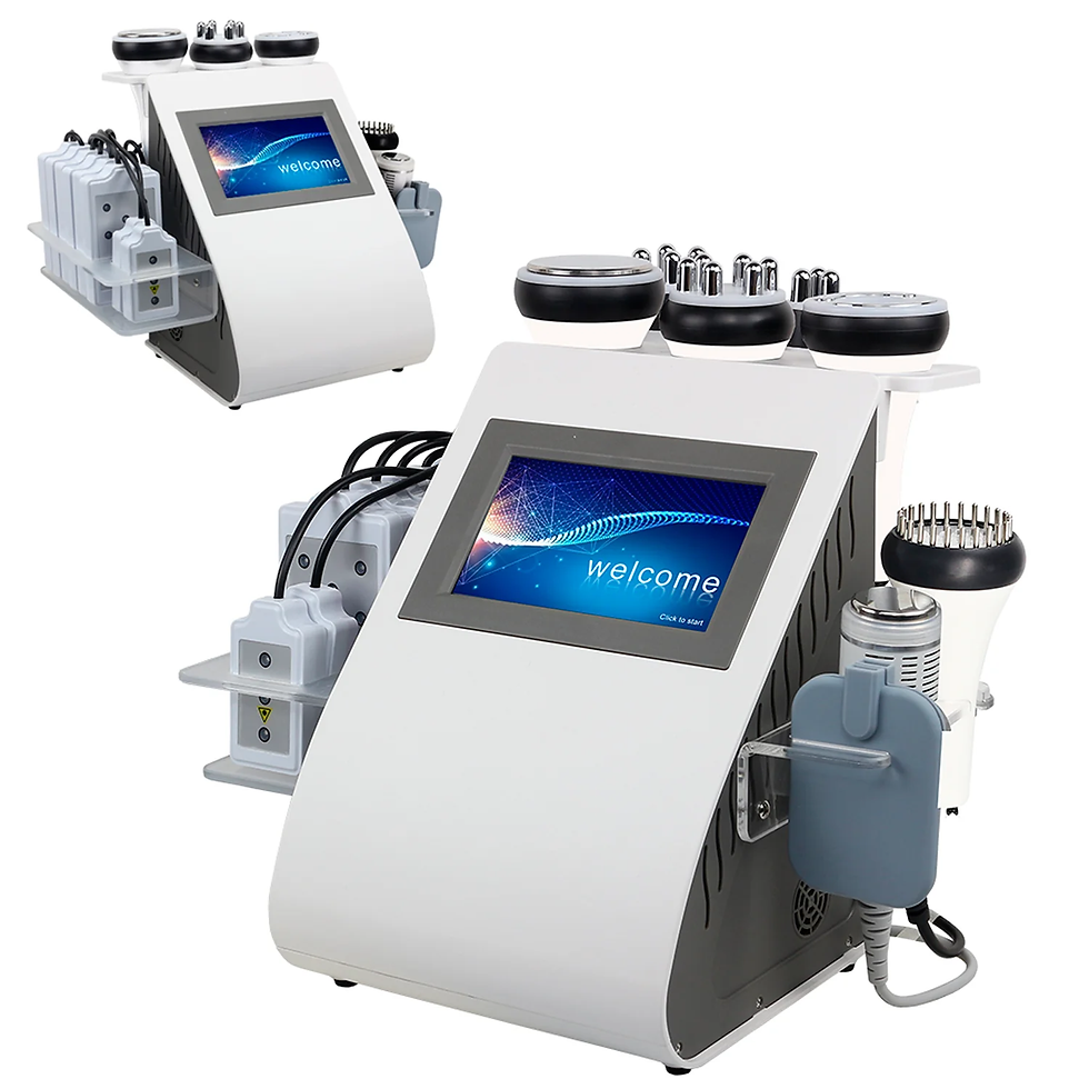 Miniatura: Maquina Cavitación  9 En 1 + Lipoláser + Electroestimulación + Rf + Vacuum