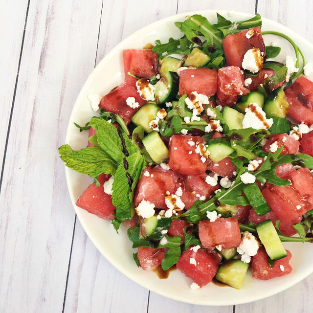 Summertime Watermelon Salad