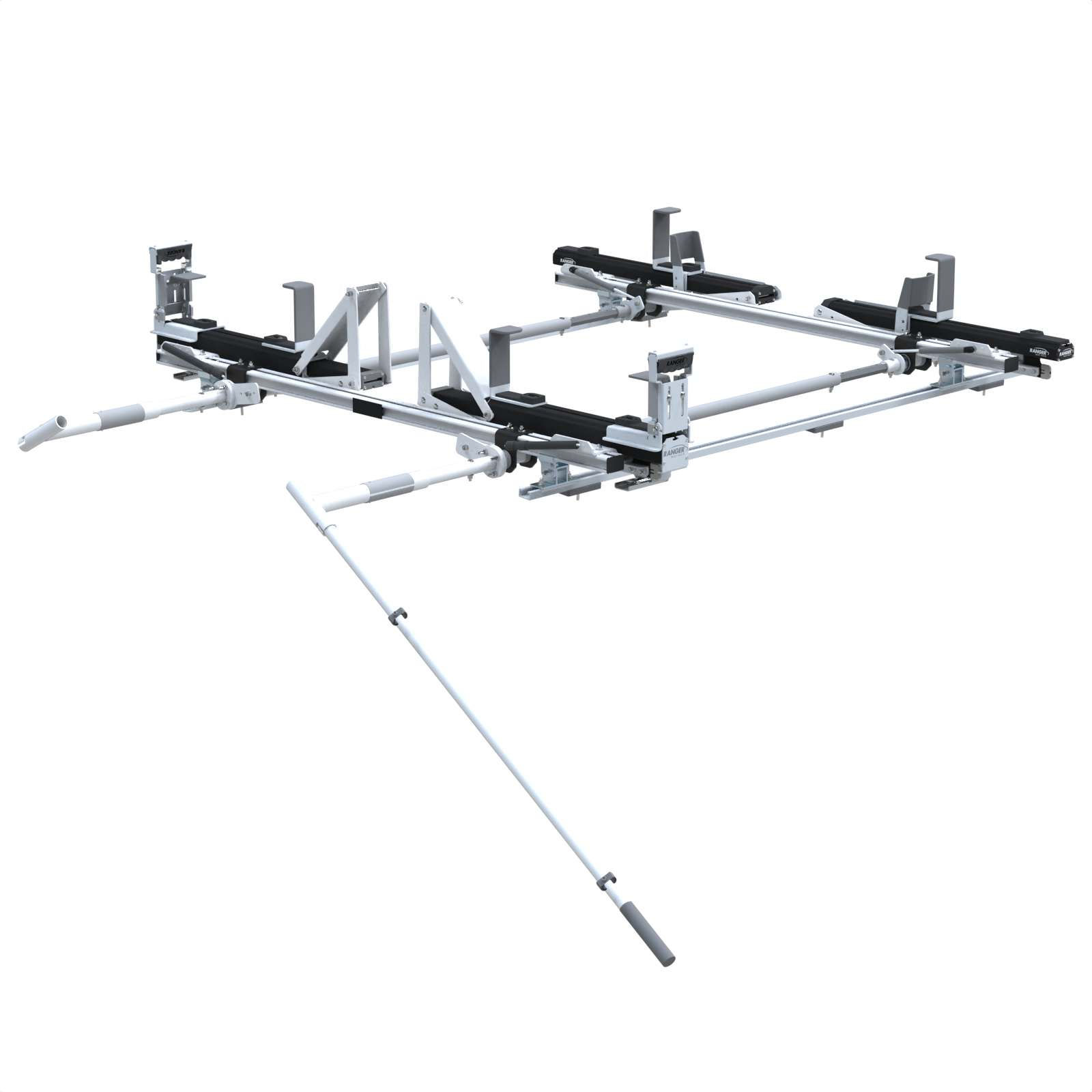 Ftr Rack Mold 1880-FTR - Max Rack 2.0 Double, Aluminum, Ford Transit 130