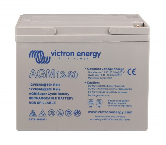 Victron Energy - AGM Battery 12V/60Ah Deep Cycle