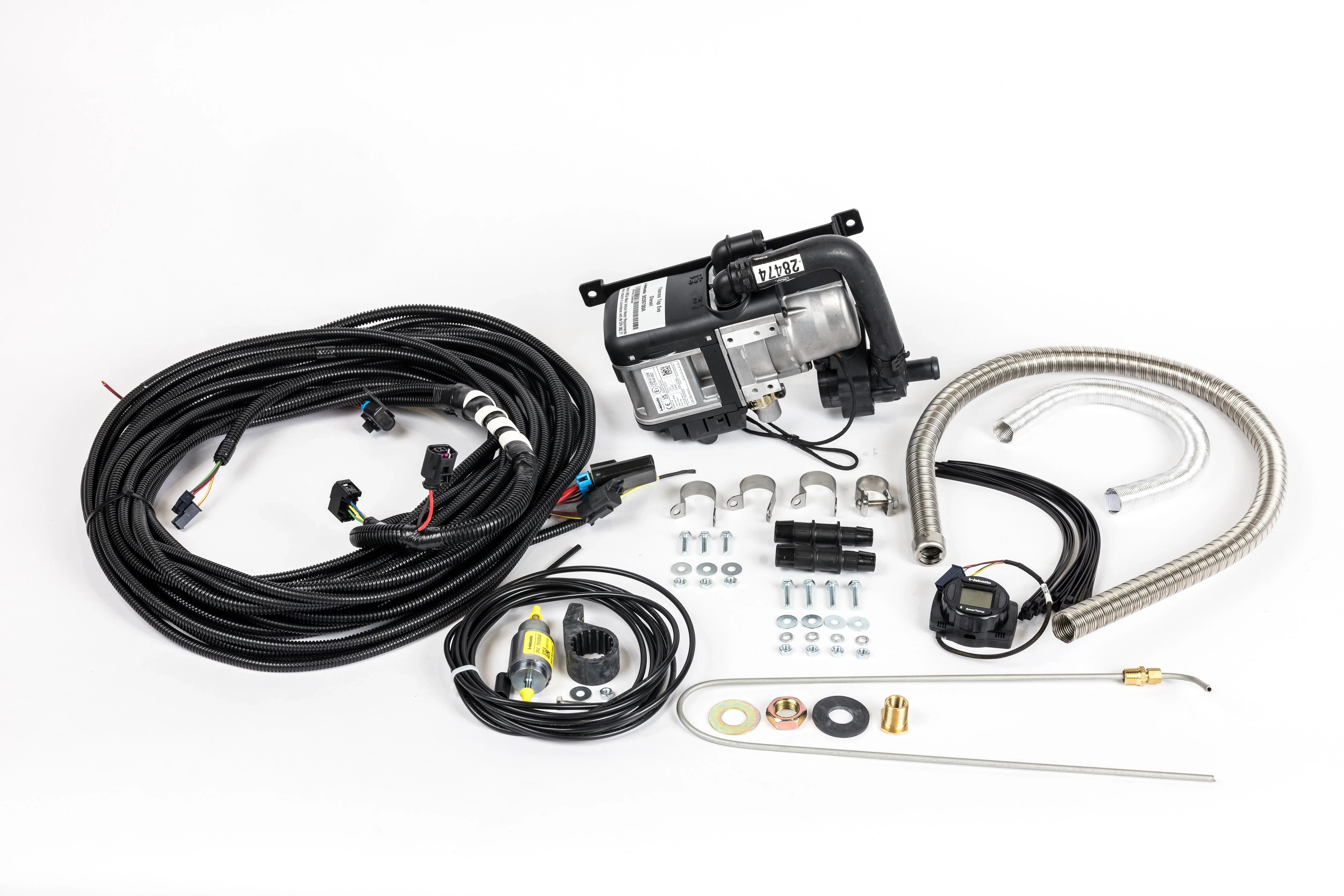 Thermo Top EVO Diesel Heater Coolant 12V, Kit W/SMARTEMP FX 3.0 - 5013920A
