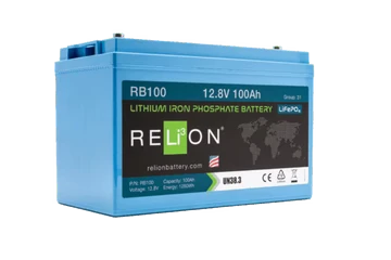 RELION - Lithium Battery 12V/100Ah, LiFePO4