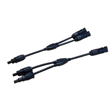 1 pair x MC4 Y parallel connection 2 solar electric branch 30A