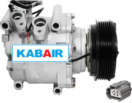 Alternative Scroll Compressor - 108mm, 6 Groove Clutch 12V