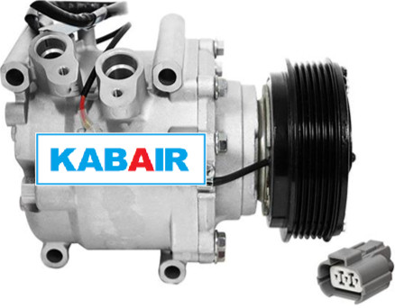 Alternative Scroll Compressor - 108mm, 6 Groove Clutch 12V
