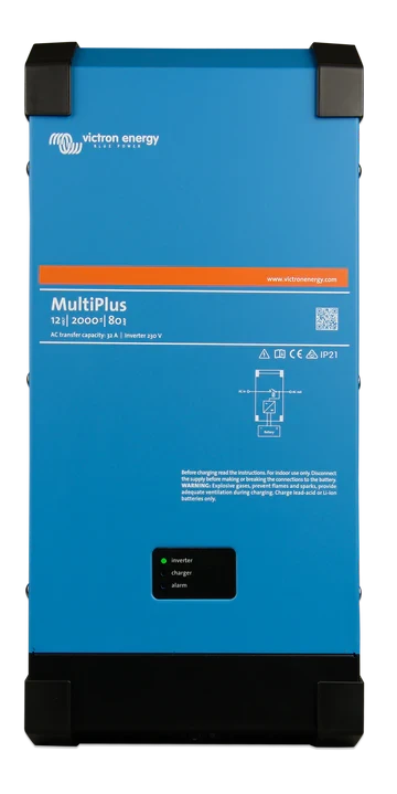 Inverter/Charge MultiPlus 12/2000/80-50 120V VE.Bus, UL Certified