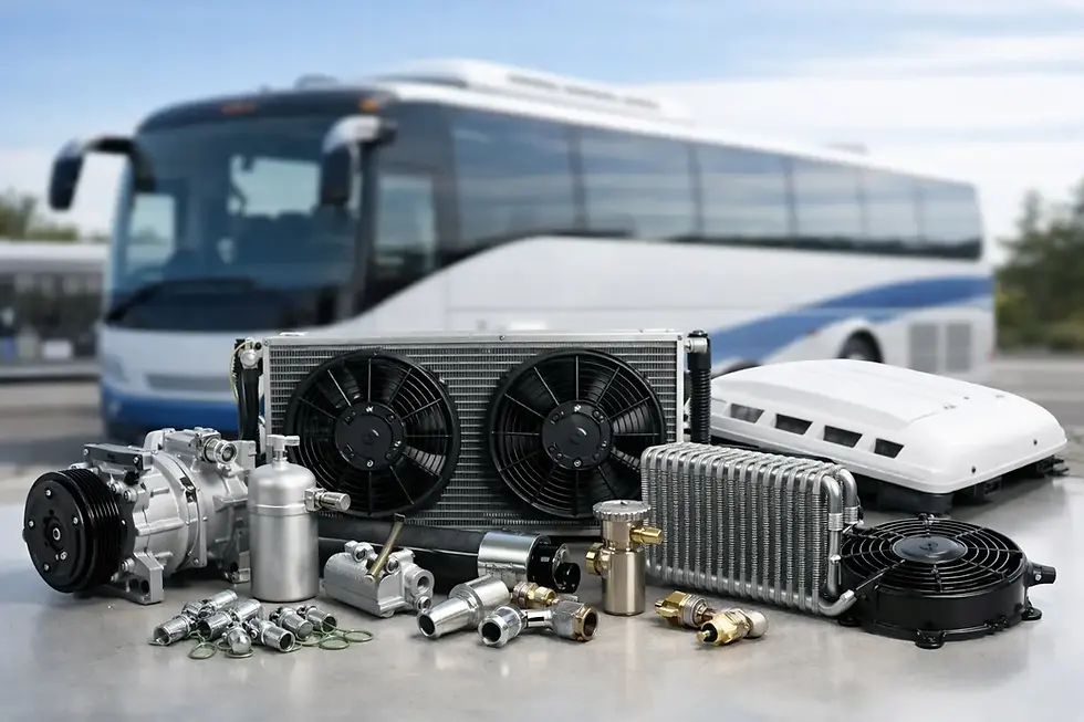 Bus Air Conditioning Parts That Matter