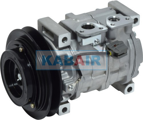 OE Denso Compressor 10S13C - 133mm, Single Groove Clutch, 12V