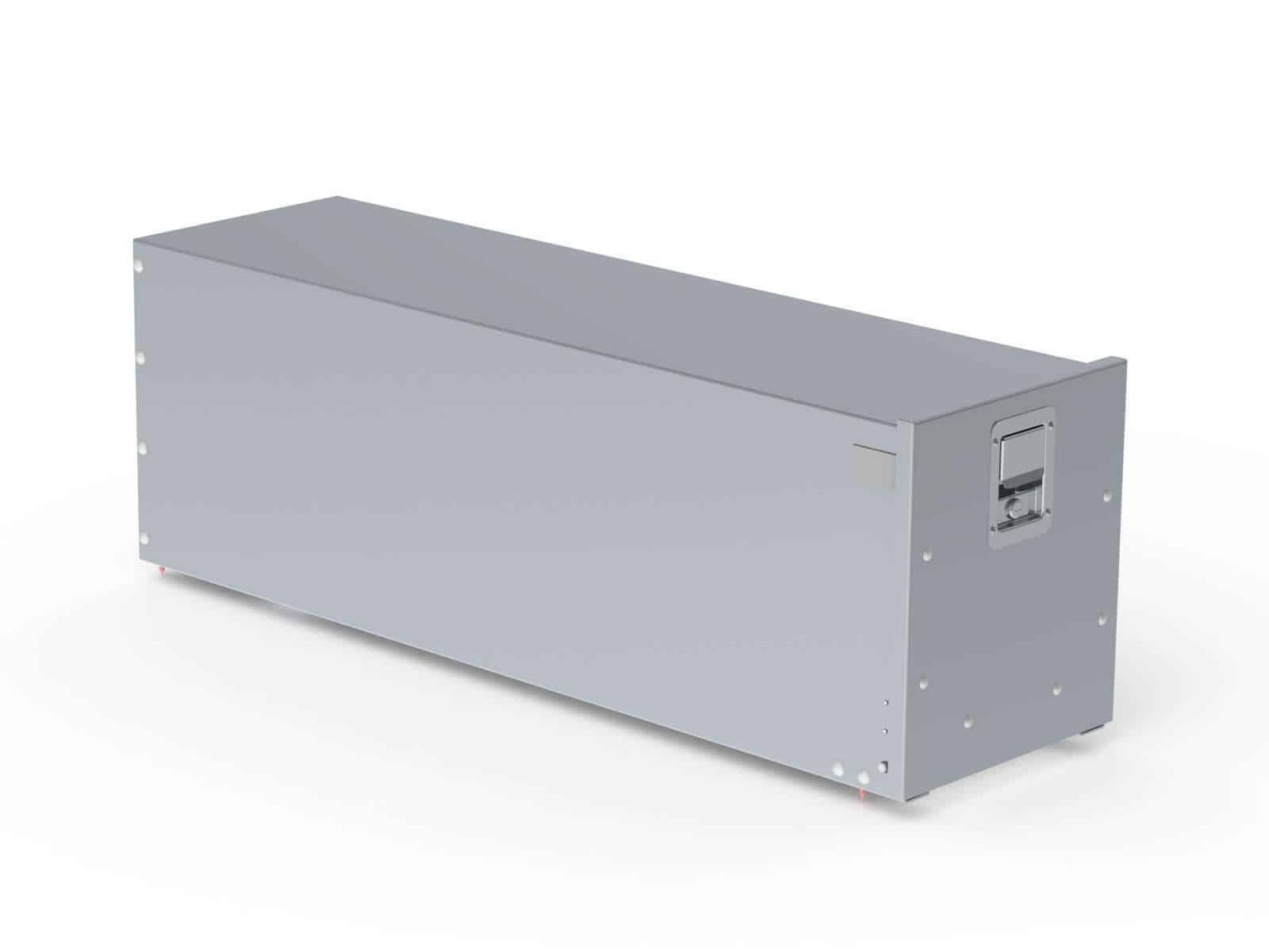 Tool drawer, aluminum, 320 lbs capacity, 48"d x 14"w x 16"h