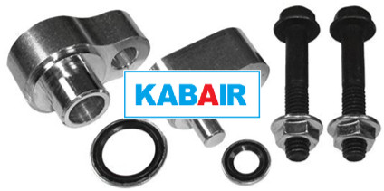 2002-2009 Chevy Trailblazer/GMC Envoy - Rear A/C Block Off Fittings