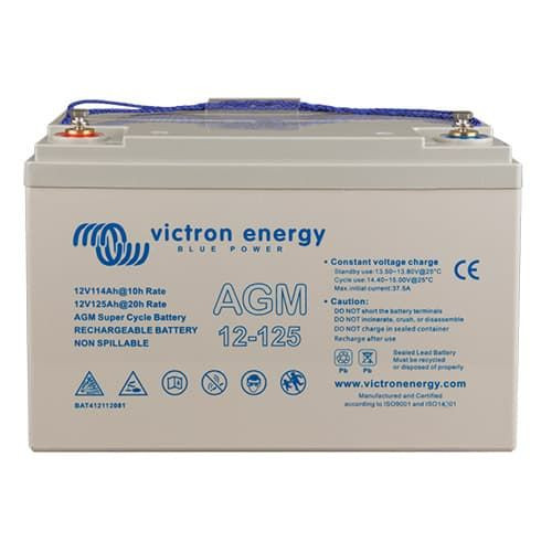Victron energy - AGM Battery 12V/125Ah Super Cycle (M8)