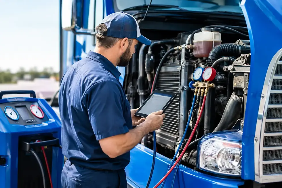 Truck AC Diagnosis Before You Replace Parts