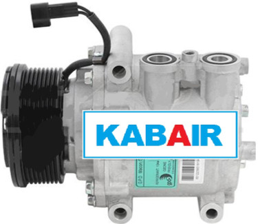 Alternative Scroll Compressor - 109mm, 8 Groove Clutch 12 Volt
