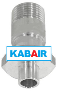 #8 Flex Pad Fitting, Sealing Washer or O-Ring Style
