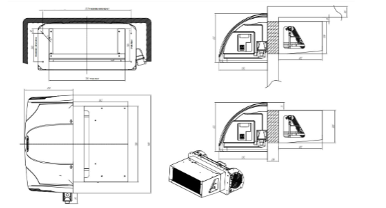 Thumbnail: Refrigeration Unit For Trailer, AC120V 60HZ, 1 Phase, 3100W
