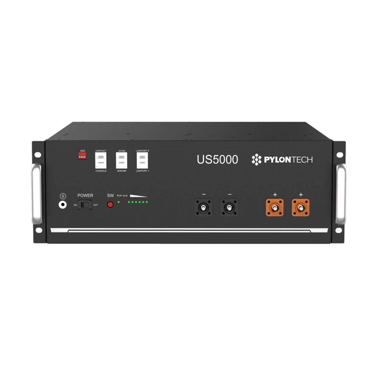 PYLONTECH Rechargeable Battery, 48V/4.8kWh Lithium-ion Energy Storage, LiFePO4