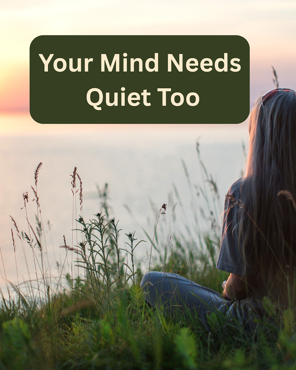 Your Mind Needs Quiet Too