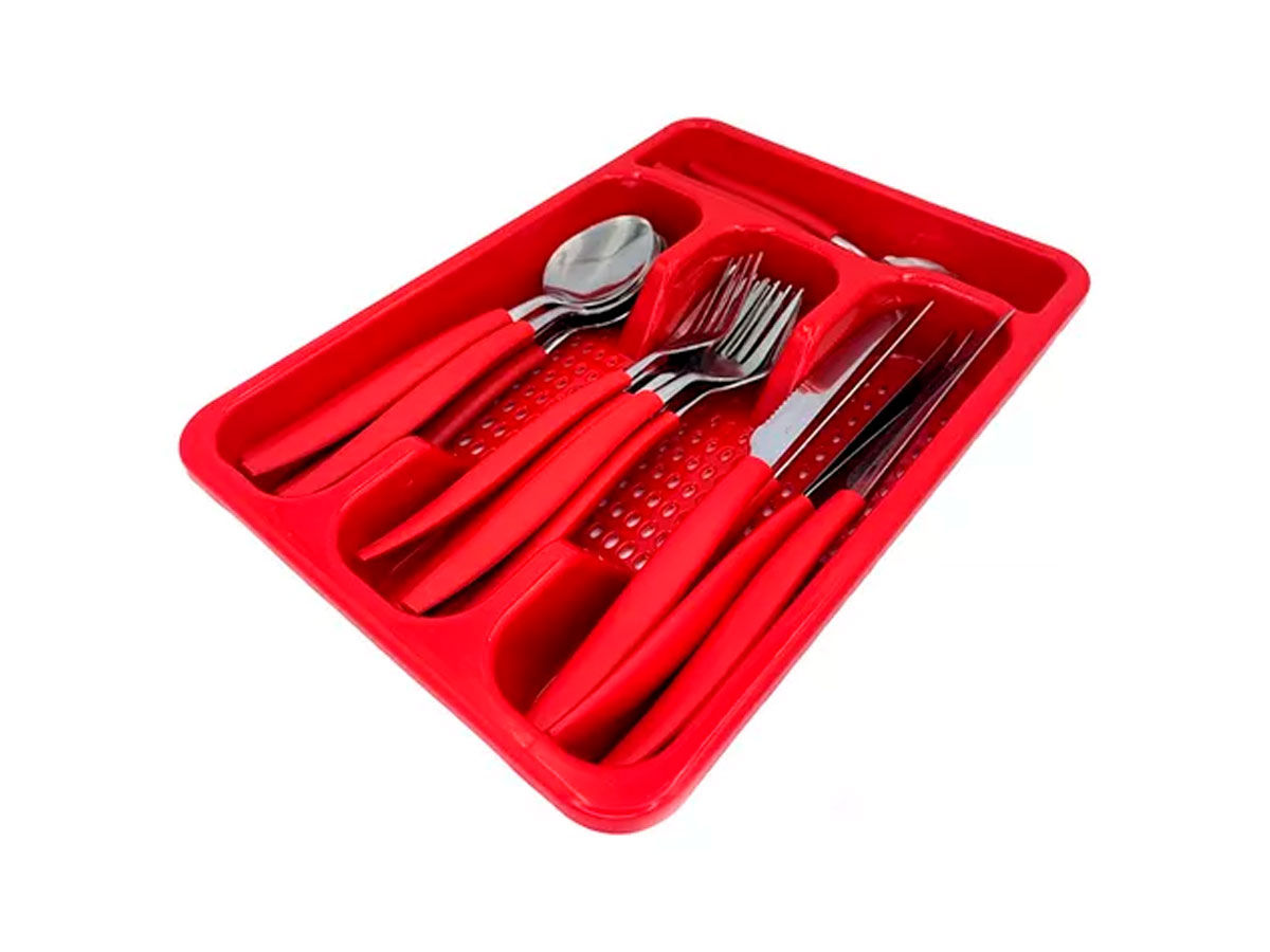 24 peças talheres