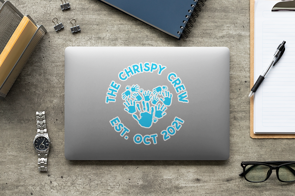 Thumbnail: Chrispy Crew - Hand Heart Decal