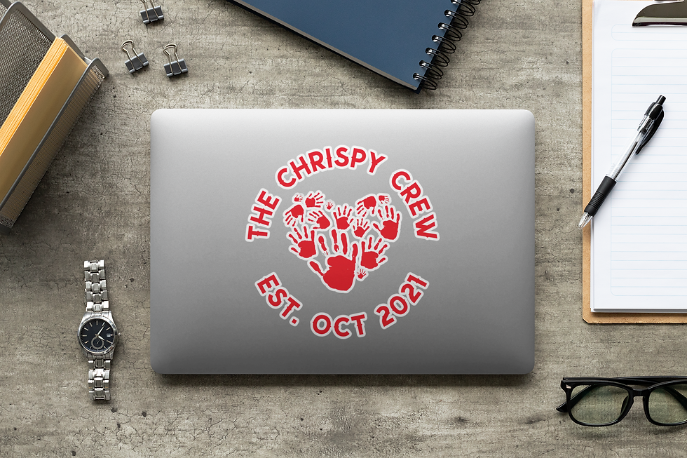 Thumbnail: Chrispy Crew - Hand Heart Decal