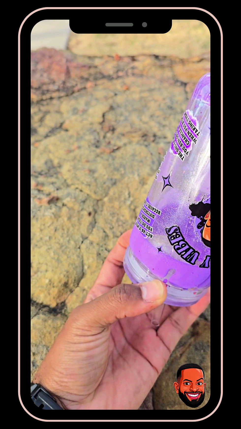 Thumbnail: Purple Daily Vibes Snowglobe Tumbler Video