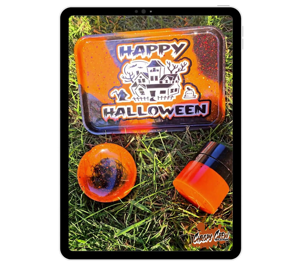 Thumbnail: Custom Resin Rolling Tray Set
