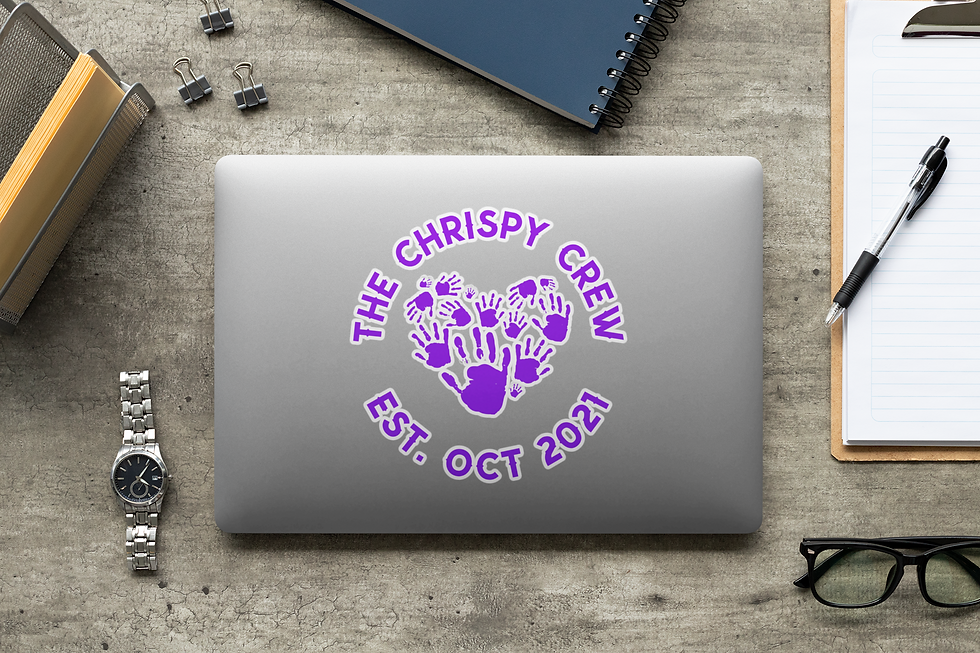 Thumbnail: Chrispy Crew - Hand Heart Decal