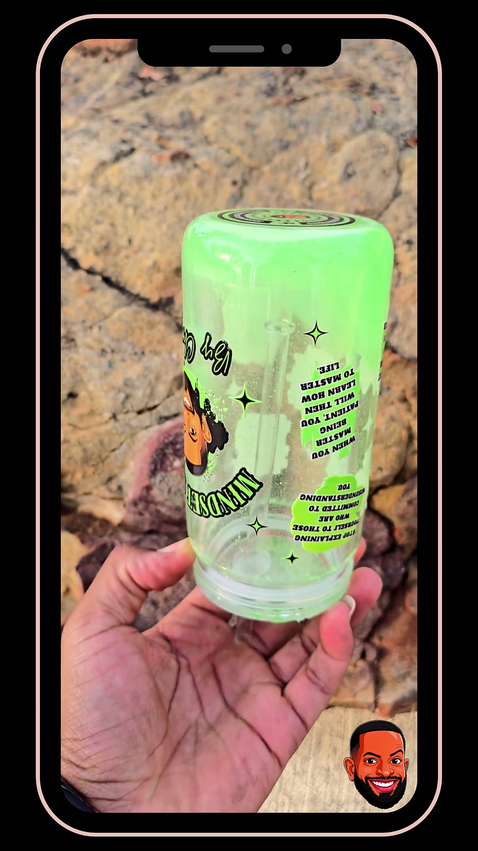 Thumbnail: Green Mindset Shifts Snowglobe Tumbler Video