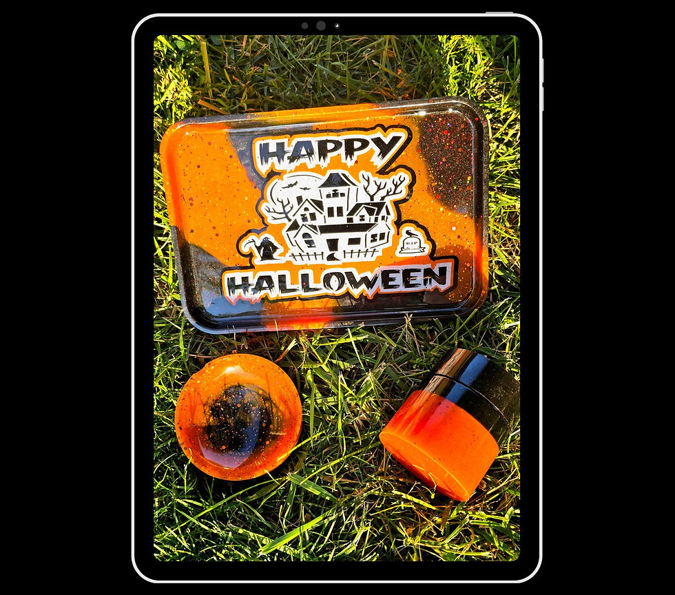 Thumbnail: Custom Resin Rolling Tray Set