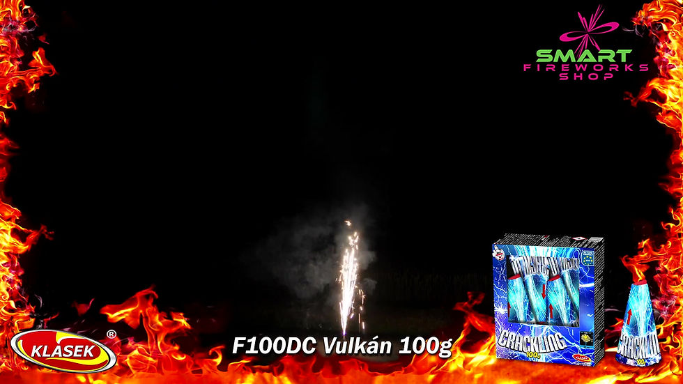 Thumbnail: Klasek Pyrotechnics   Vulkan 100g Fountain (4 Pack)