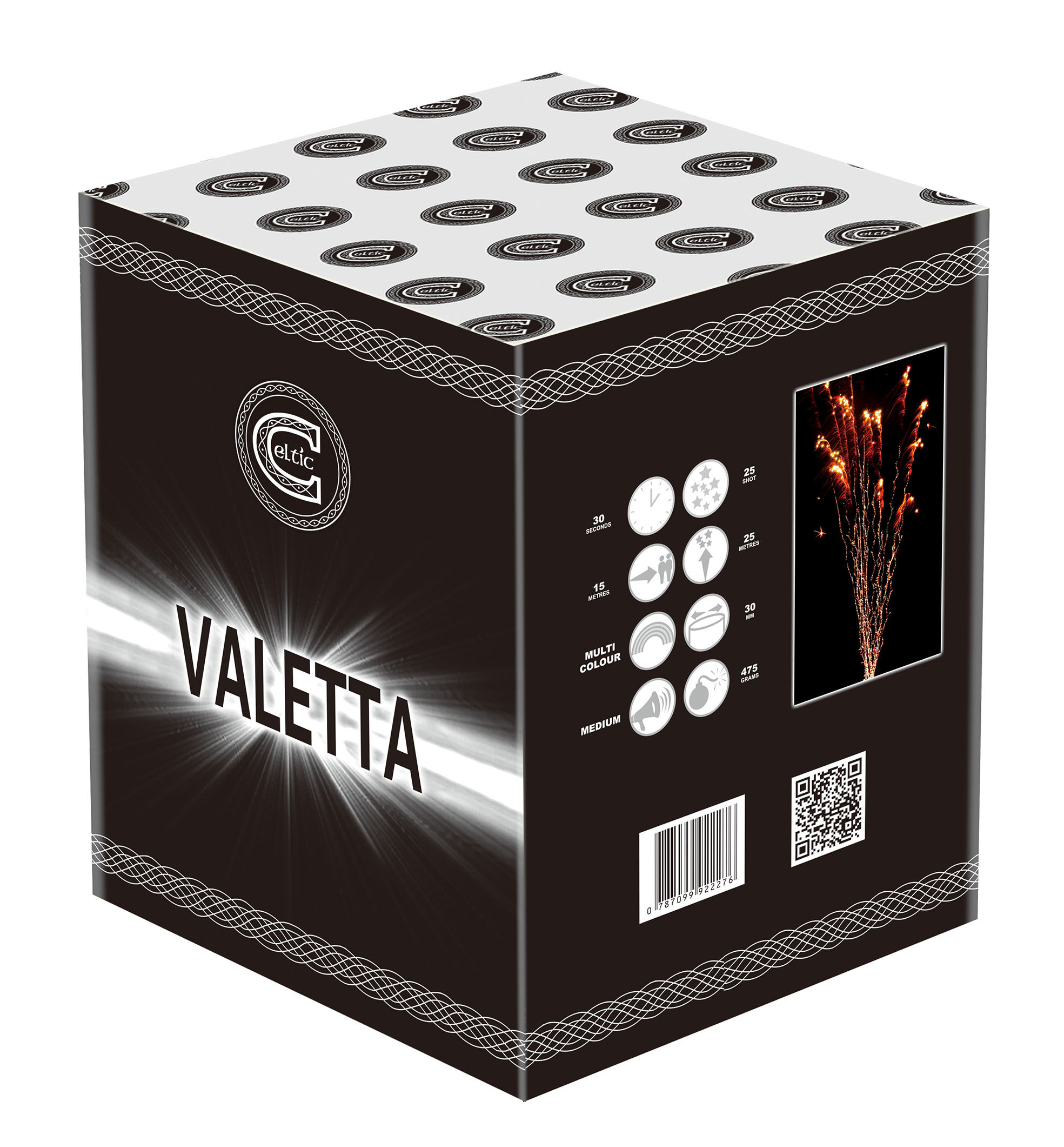 Celtic Fireworks Valetta Cake