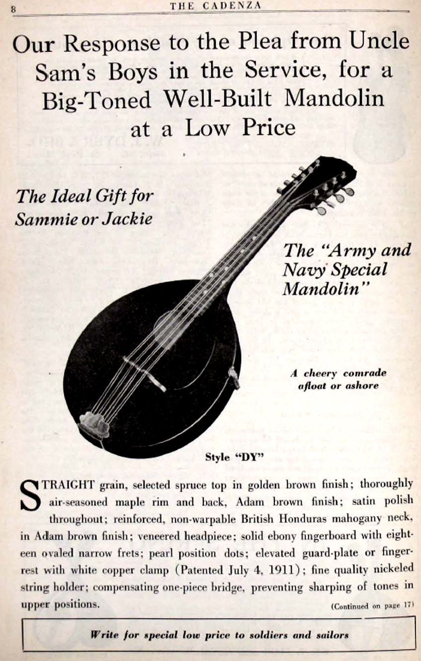 The little instrument that went to war