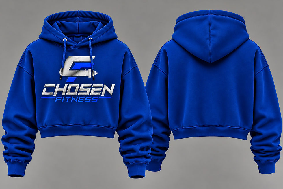 Thumbnail: Chosen Icon Cropped Hoodie