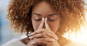 Femme stressé