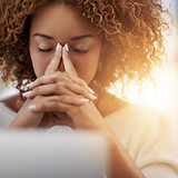 Stressed Woman