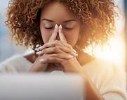 Stressed Woman