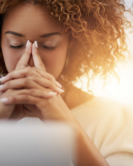 Pensive Woman Thinking