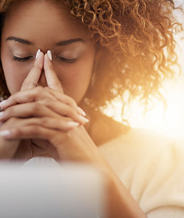Femme stressé