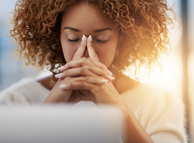 Femme stressée