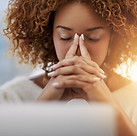 Femme stressé