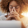Stressed Woman